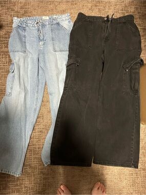 Cotton On Cargo Jeans, Size 8